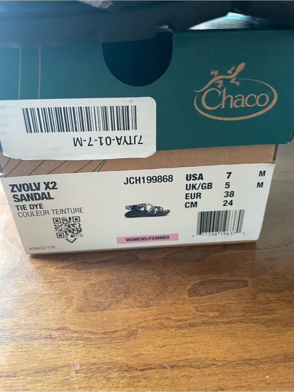 Chaco Zvolv X2 Tie-Dye Sandal - Picture 6 of 6